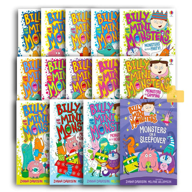 Billy and the Mini Monsters Bundle (Zanna Davidson)-Fiction: 歷險科幻 Adventure & Science Fiction-買書書 BuyBookBook