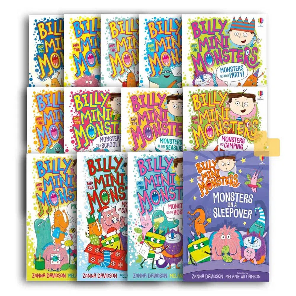 Billy and the Mini Monsters Bundle (Zanna Davidson)-Fiction: 歷險科幻 Adventure & Science Fiction-買書書 BuyBookBook