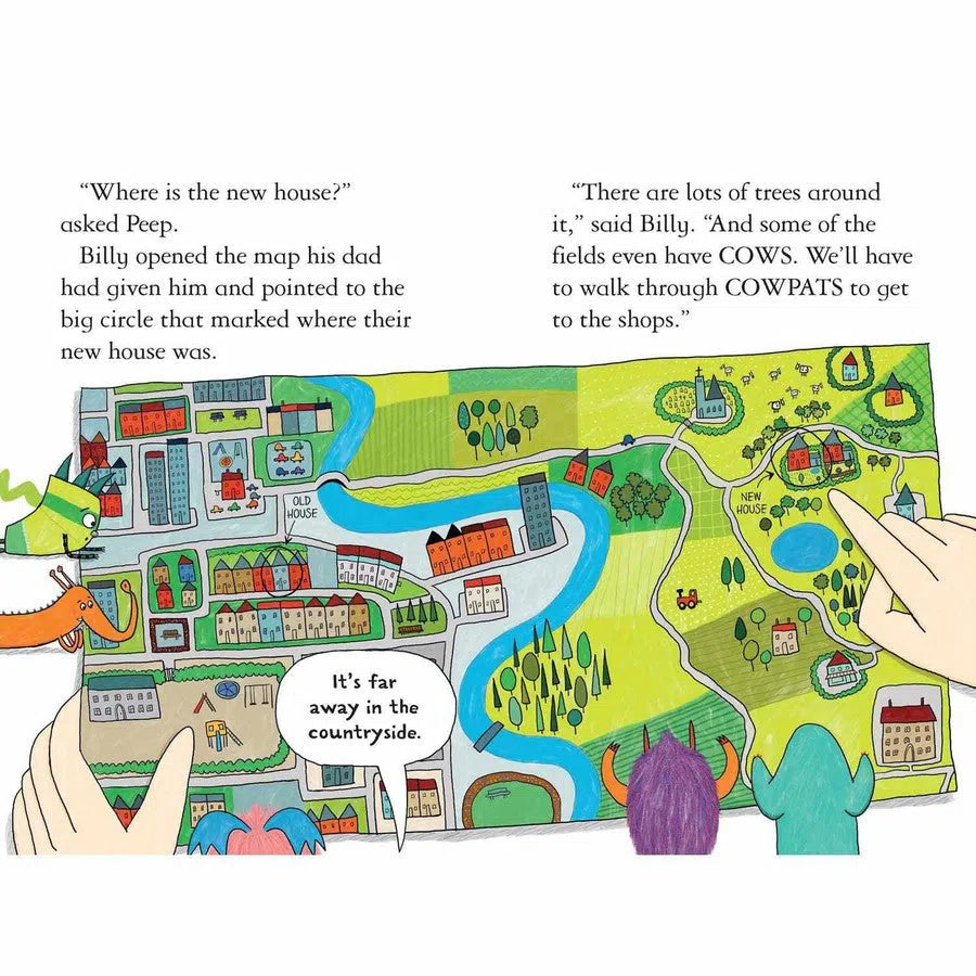 Billy and the Mini Monsters #06 Monsters Move House (Paperback) (Zanna Davidson) Usborne
