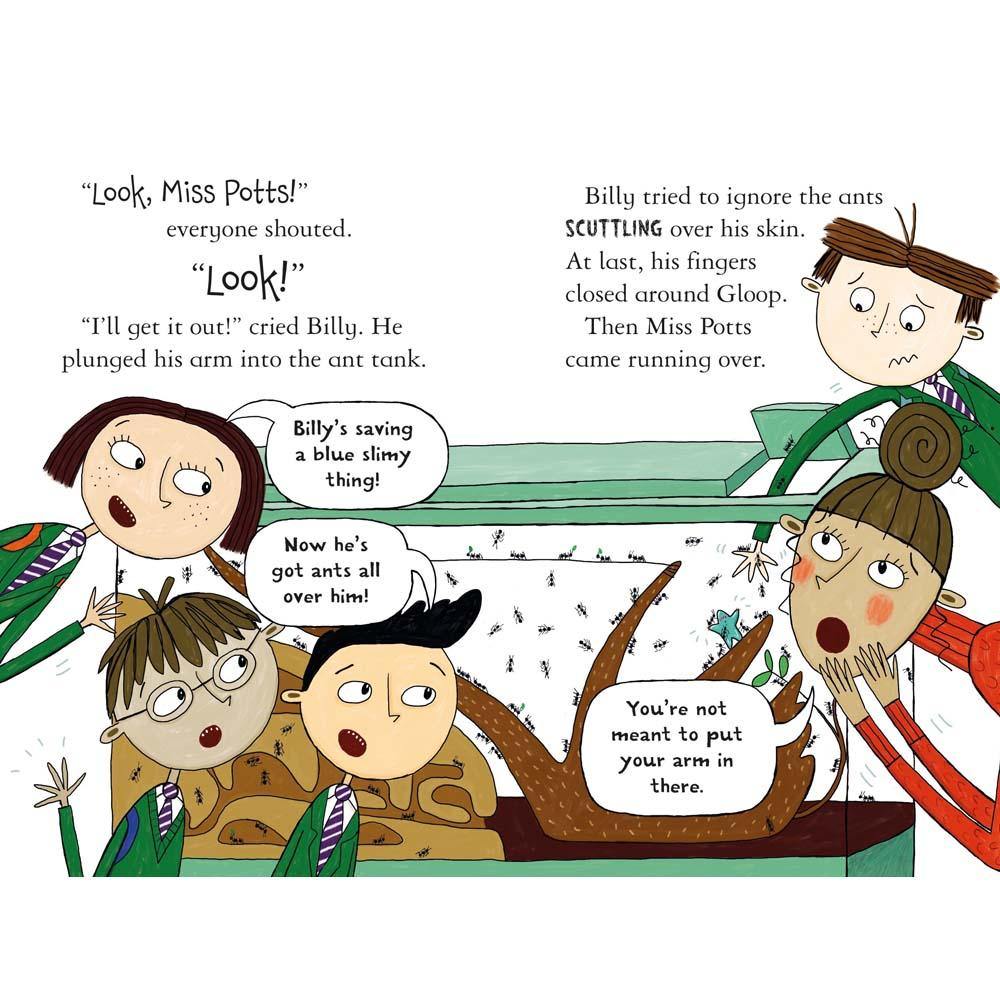 Billy and the Mini Monsters #07 Monsters On a School Trip (Paperback) (Zanna Davidson) Usborne