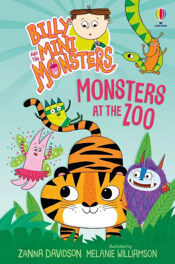 Billy and the Mini Monsters #15 Monsters at the Zoo (Zanna Davidson)-Fiction: 歷險科幻 Adventure & Science Fiction-買書書 BuyBookBook