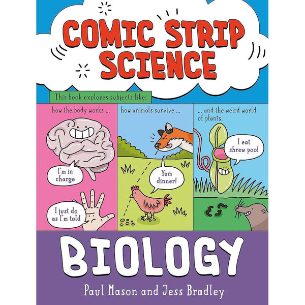 Biology (Comic Strip Science) (Paul Mason)-Nonfiction: 動物植物 Animal & Plant-買書書 BuyBookBook