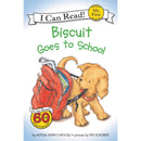 ICR: Biscuit Goes to School (I Can Read! L0 My First)-Fiction: 橋樑章節 Early Readers-買書書 BuyBookBook