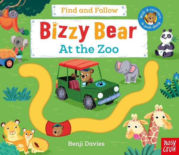 Bizzy Bear: Find and Follow At the Zoo-Children’s Early years / early learning concepts-買書書 BuyBookBook