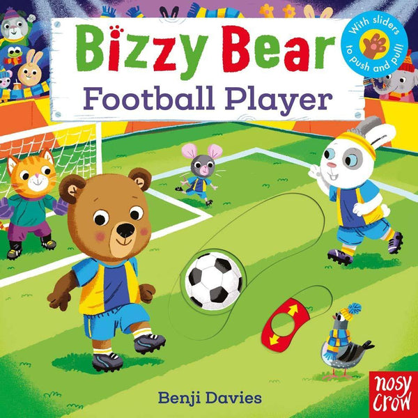 Bizzy Bear - Football Player (Board Book with QR Code Audio) Nosy Crow