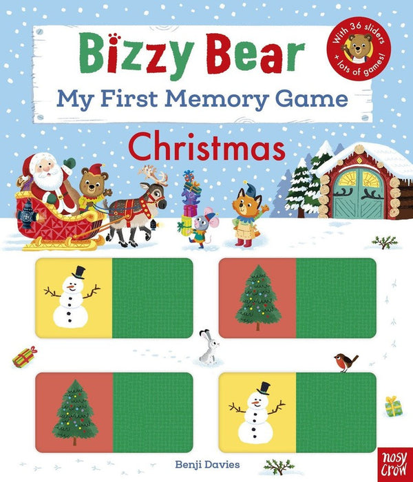 Bizzy Bear: My First Memory Game Book: Christmas-Children’s interactive and activity books and kits-買書書 BuyBookBook