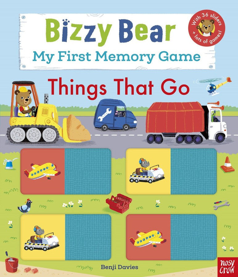 Bizzy Bear: My First Memory Game Book: Things That Go-Children’s Early years / early learning concepts-買書書 BuyBookBook