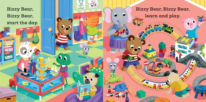 Bizzy Bear - Nursery Time (Benji Davies)-Nonfiction: 學前基礎 Preschool Basics-買書書 BuyBookBook