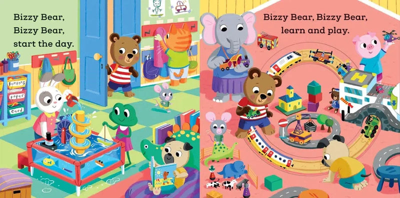 Bizzy Bear - Nursery Time (Benji Davies)-Nonfiction: 學前基礎 Preschool Basics-買書書 BuyBookBook