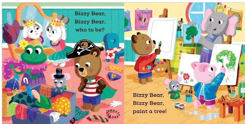 Bizzy Bear - Nursery Time (Benji Davies)-Nonfiction: 學前基礎 Preschool Basics-買書書 BuyBookBook