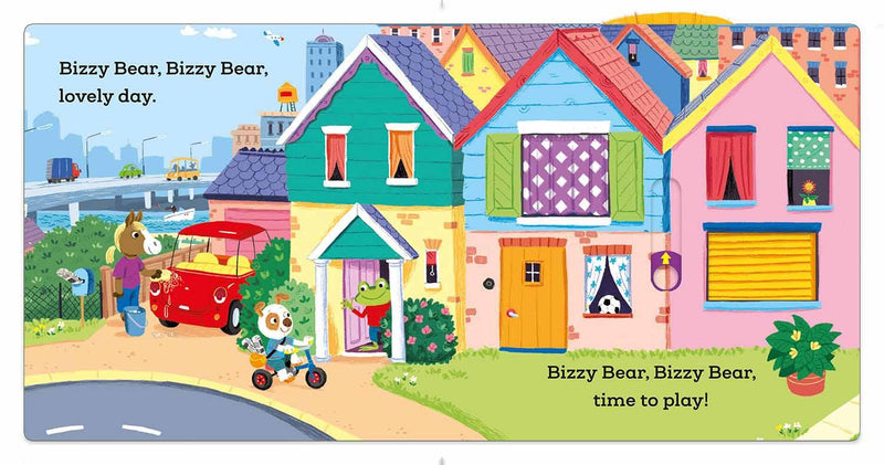 Bizzy Bear - Playtime Park (Board Book with QR code Audio) Nosy Crow