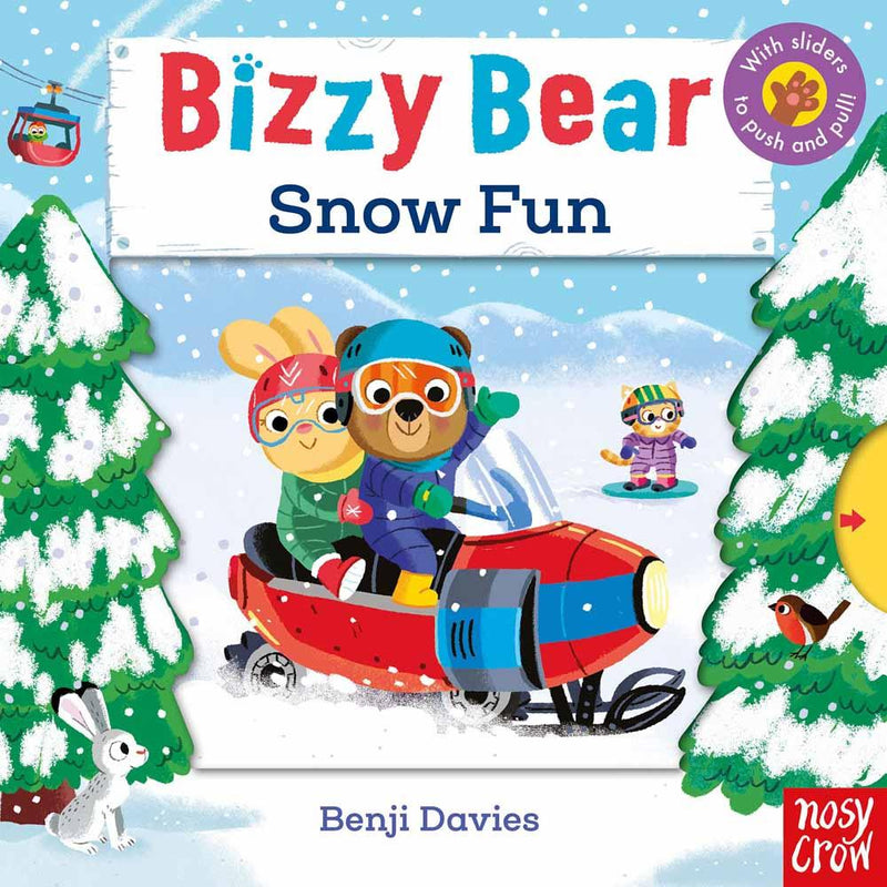 Bizzy Bear - Snow Fun (Board Book with QR code Audio) Nosy Crow