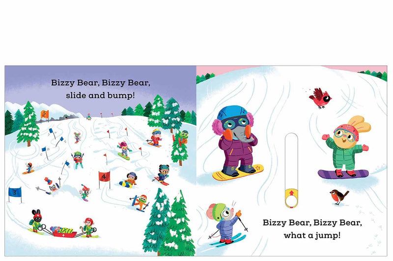 Bizzy Bear - Snow Fun (Board Book with QR code Audio) Nosy Crow