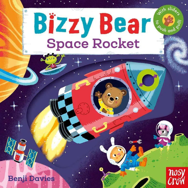 Bizzy Bear - Space Rocket (Board Book with QR code Audio) Nosy Crow