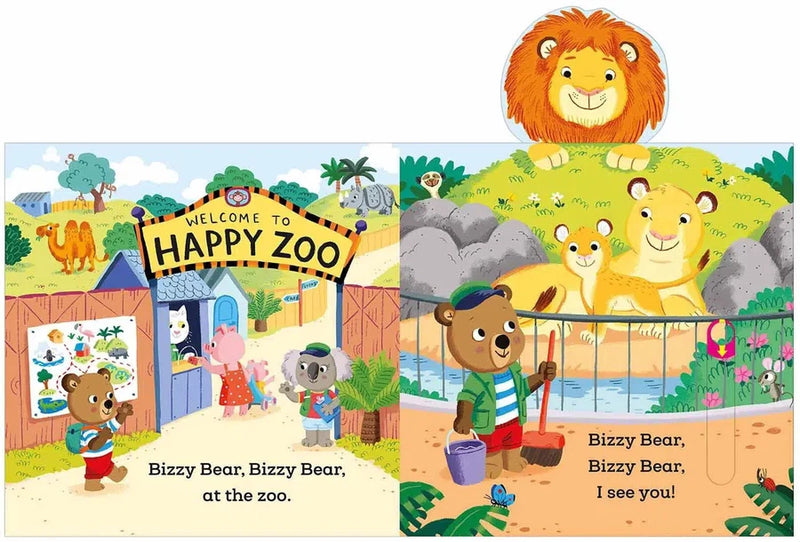 Bizzy Bear - Zoo Ranger (Board Book with QR code Audio) Nosy Crow