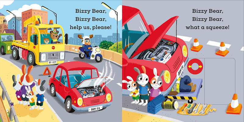 Bizzy Bear - Breakdown Truck (Board Book with QR code Audio) Nosy Crow