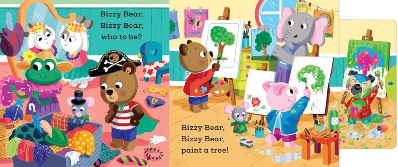 Bizzy Bear - Nursery Time (Benji Davies)-Nonfiction: 學前基礎 Preschool Basics-買書書 BuyBookBook