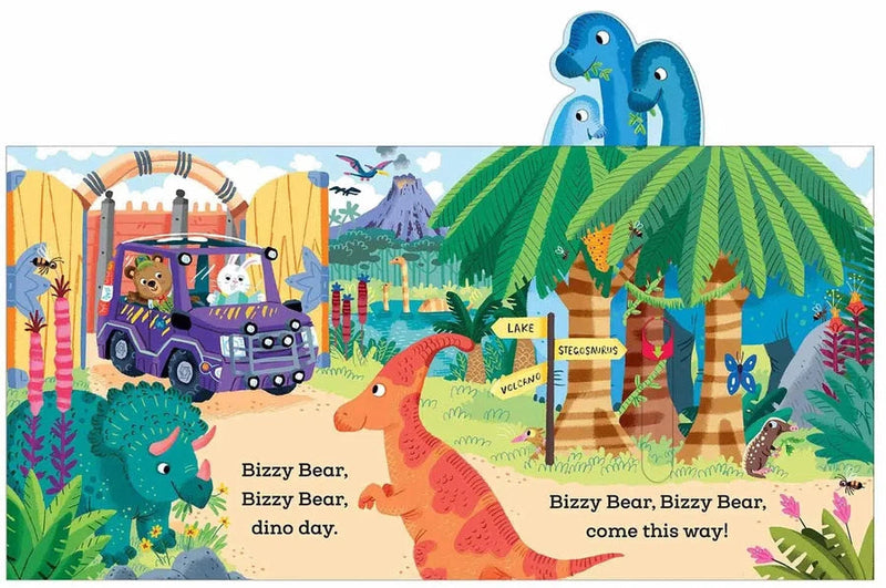 Bizzy Bear - Dinosaur Safari (Board Book with QR code Audio) Nosy Crow