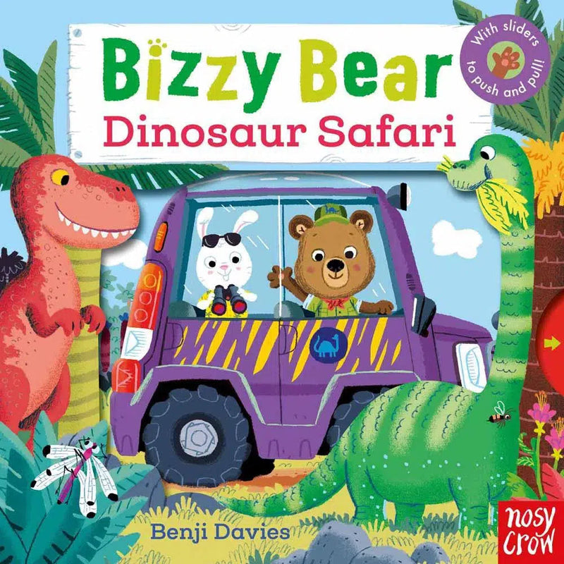 Bizzy Bear - Dinosaur Safari (Board Book with QR code Audio) Nosy Crow