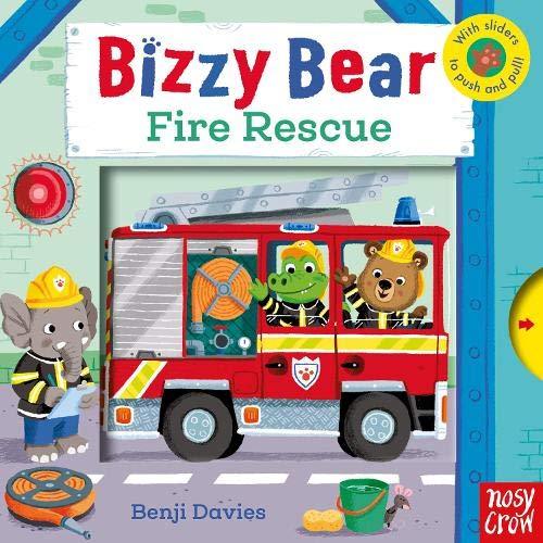 Bizzy Bear - Fire Rescue (Board Book with QR code Audio) Nosy Crow