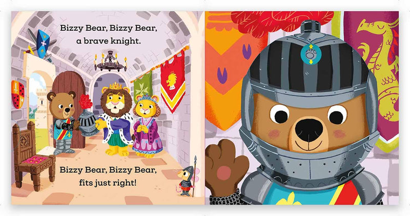 Bizzy Bear - Knights' Castle (Board Book with QR code Audio) Nosy Crow