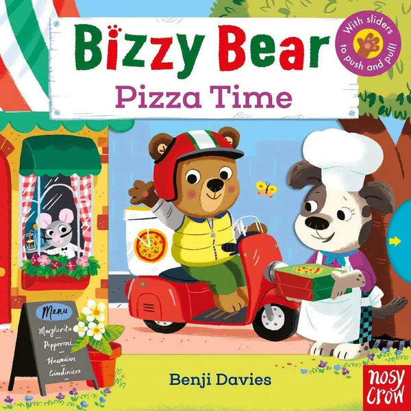 Bizzy Bear - Pizza Time (Board Book with QR Code Audio) Nosy Crow