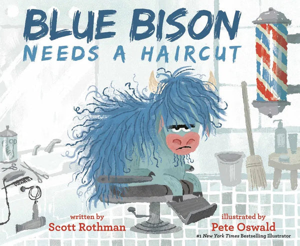 Blue Bison Needs a Haircut-Children’s / Teenage fiction: Humorous stories-買書書 BuyBookBook