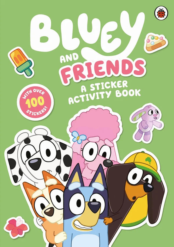 Bluey: Bluey and Friends: A Sticker Activity Book-Children’s picture books-買書書 BuyBookBook