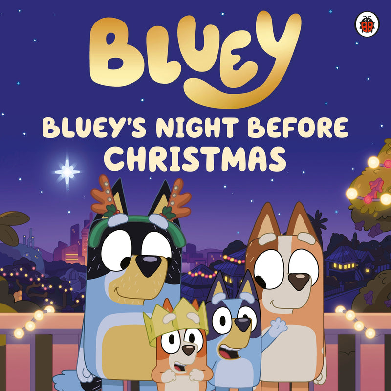 Bluey: Bluey's Night Before Christmas-Children’s interactive and activity books and kits-買書書 BuyBookBook