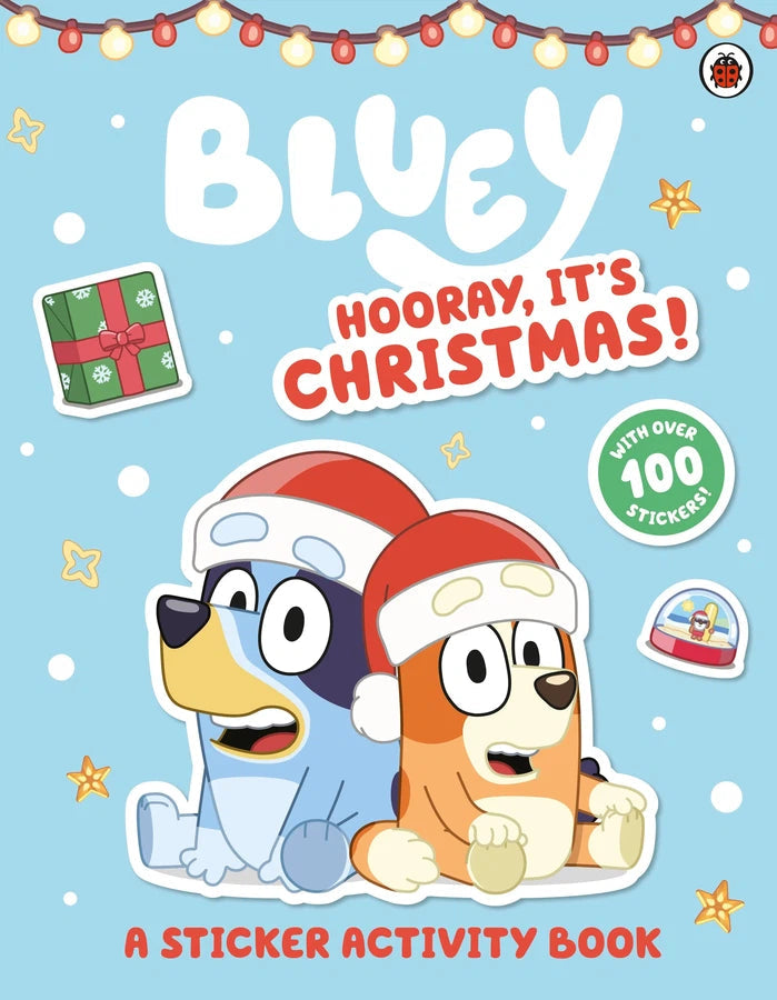 Bluey: Hooray It's Christmas Sticker Activity-Children’s interactive and activity books and kits-買書書 BuyBookBook