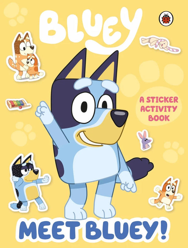 Bluey: Meet Bluey! Sticker Activity Book-Children’s interactive and activity books and kits-買書書 BuyBookBook