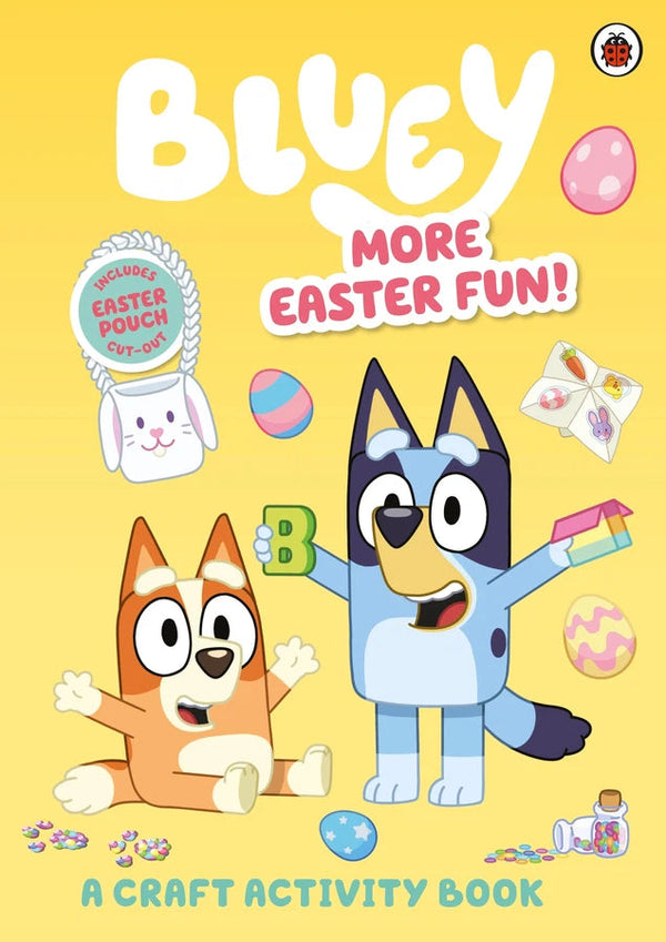 Bluey: More Easter Fun!: A Craft Activity Book-Children’s interactive and activity books and kits-買書書 BuyBookBook