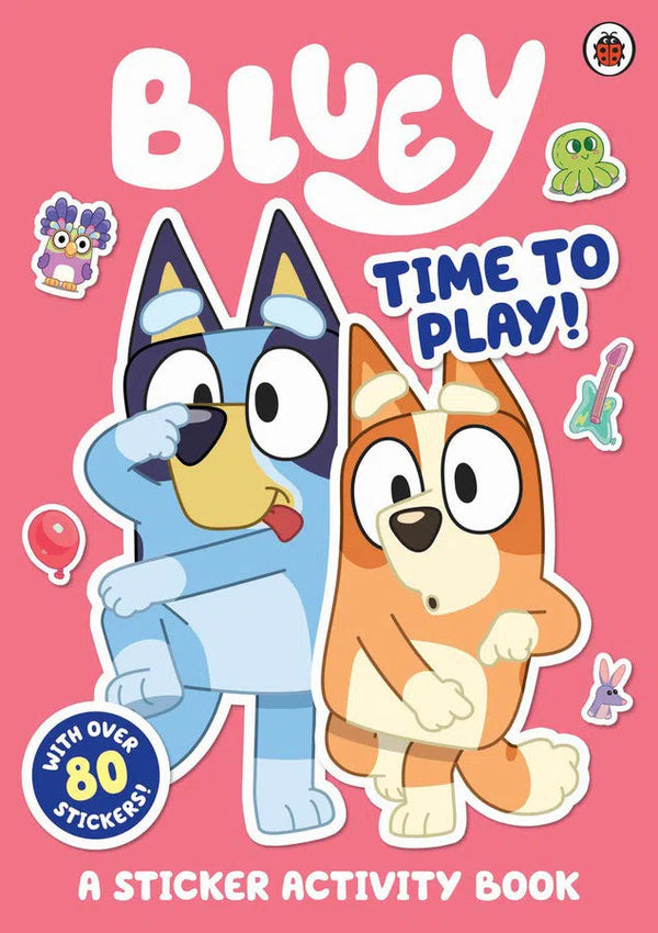 Bluey: Time to Play Sticker Activity-Children’s interactive and activity books and kits-買書書 BuyBookBook