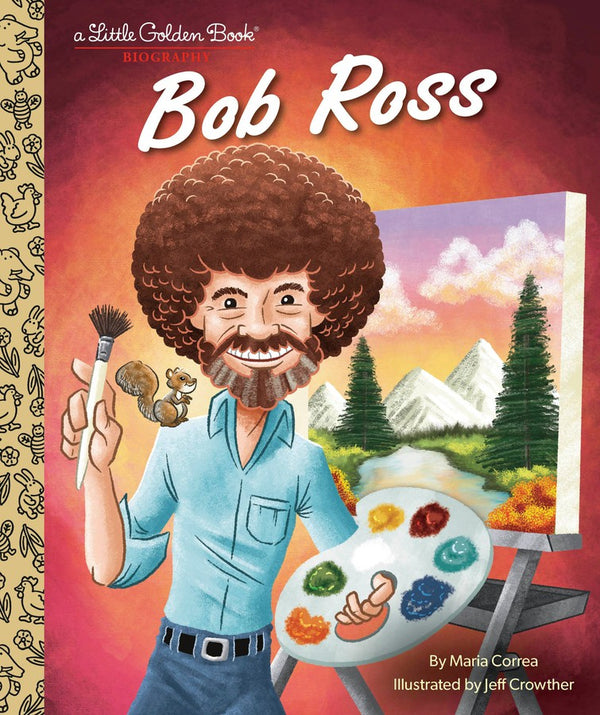 Bob Ross: A Little Golden Book Biography-Children’s / Teenage general interest: Biography and autobiography-買書書 BuyBookBook