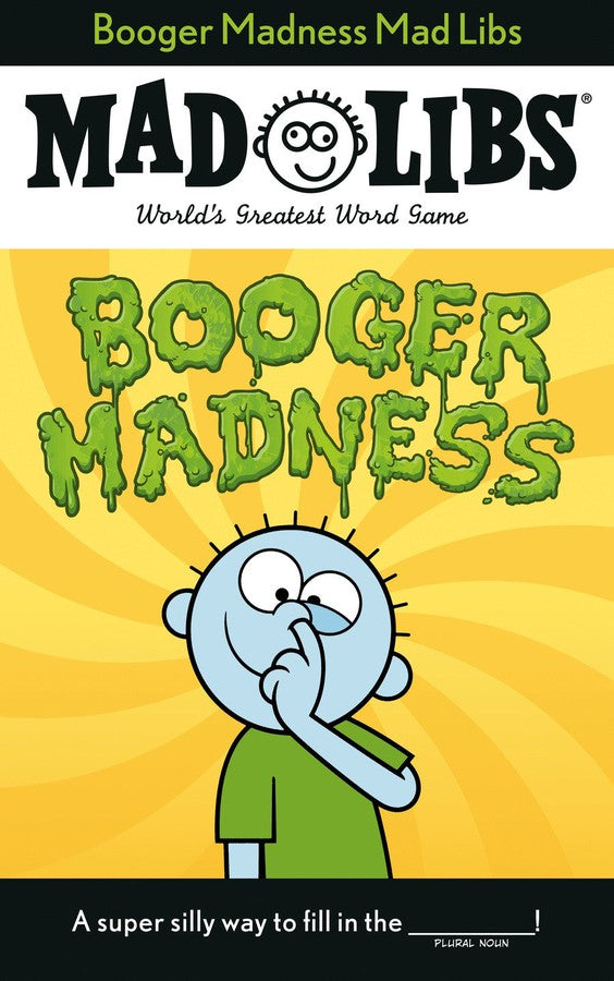 Booger Madness Mad Libs-Children’s interactive and activity books and kits-買書書 BuyBookBook