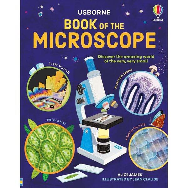 Book of the Microscope (Usborne) (Alice James)-Nonfiction: 科學科技 Science & Technology-買書書 BuyBookBook