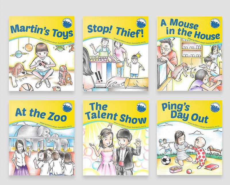 Lee Family Series Level 1 Bundle-Children’s Educational: general-買書書 BuyBookBook