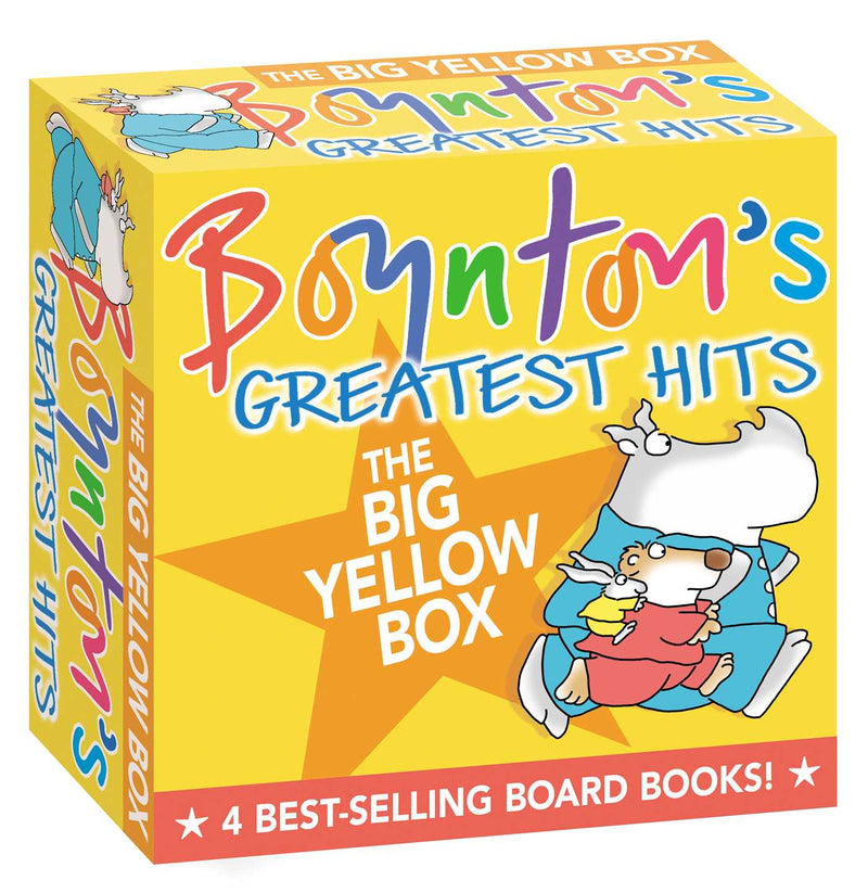 Boynton's Greatest Hits The Big Yellow Box (Boxed Set)-Children’s picture books-買書書 BuyBookBook