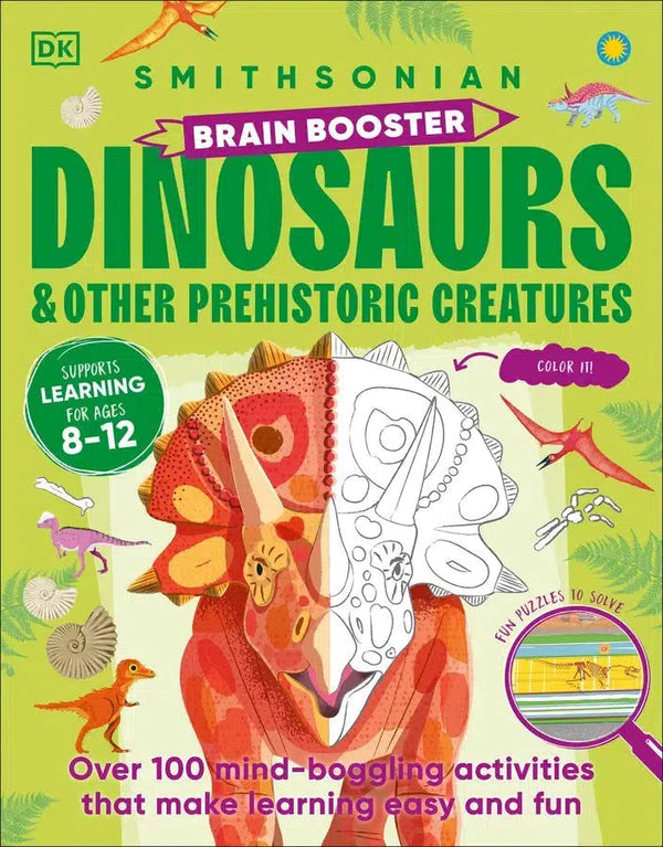 Brain Booster Dinosaurs and Other Prehistoric Creatures-Children’s / Teenage general interest: Dinosaurs and prehistoric world-買書書 BuyBookBook