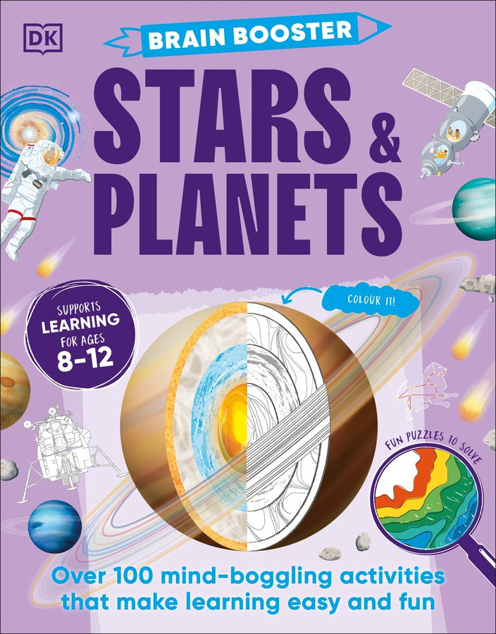 Brain Booster Stars and Planets-Educational: Astronomy-買書書 BuyBookBook