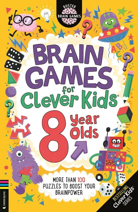 Brain Games for Clever Kids® 8 Year Olds-Children’s / Teenage general interest: Puzzles and quizzes-買書書 BuyBookBook