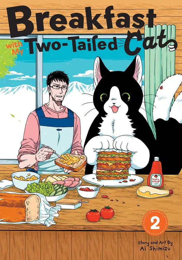 Breakfast with My Two-Tailed Cat Vol. 2-Manga and East Asian style / tradition comic books-買書書 BuyBookBook