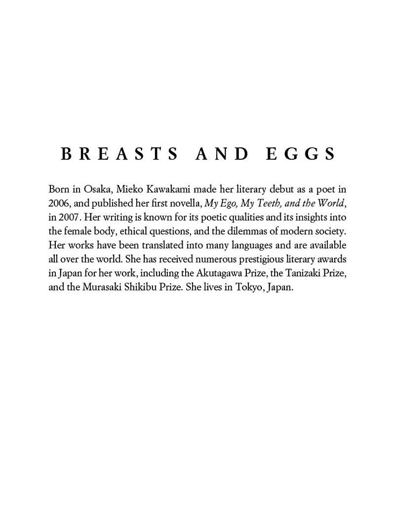 Breasts and Eggs (Mieko Kawakami)-Fiction: 劇情故事 General-買書書 BuyBookBook