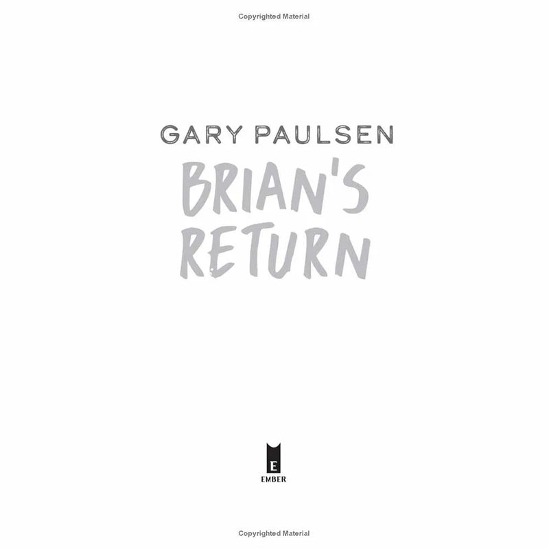 Brian's Return (Gary Paulsen)-Fiction: 歷險科幻 Adventure & Science Fiction-買書書 BuyBookBook