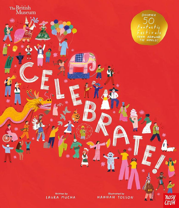 British Museum: Celebrate! (Laura Mucha)-Nonfiction: 藝術宗教 Art & Religion-買書書 BuyBookBook