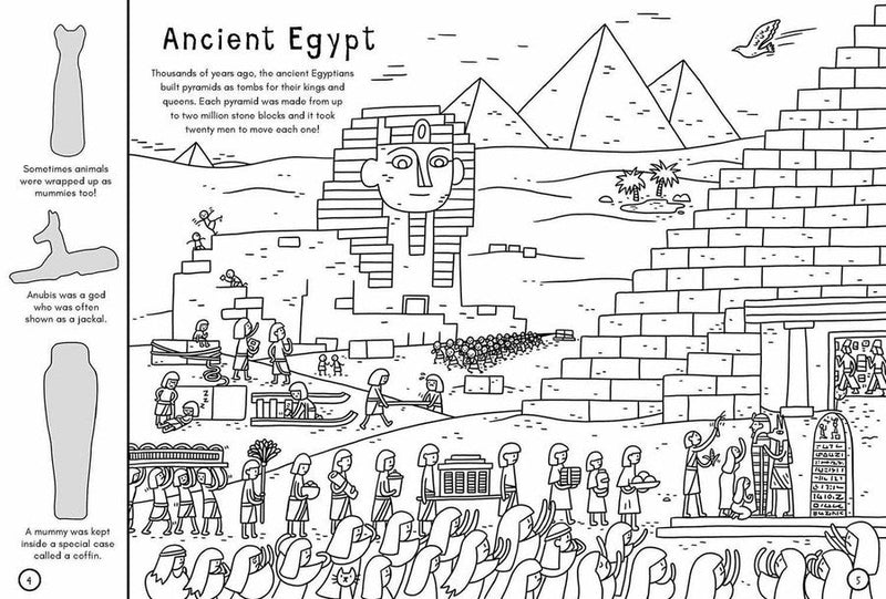 British Museum - Around the World Colouring Book Nosy Crow