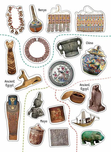 British Museum - Around the World Colouring Book Nosy Crow