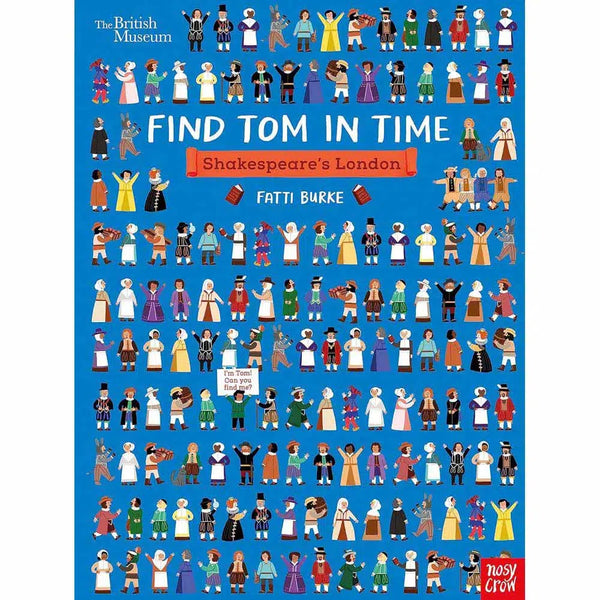 British Museum: Find Tom in Time: Shakespeare's London (Fatti Burke)-Nonfiction: 藝術宗教 Art & Religion-買書書 BuyBookBook