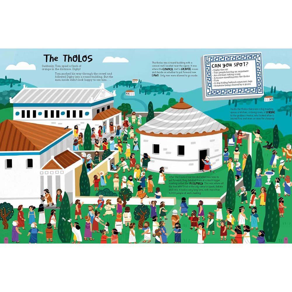 British Museum: Find Tom in Time, Ancient Greece (Paperback) Nosy Crow