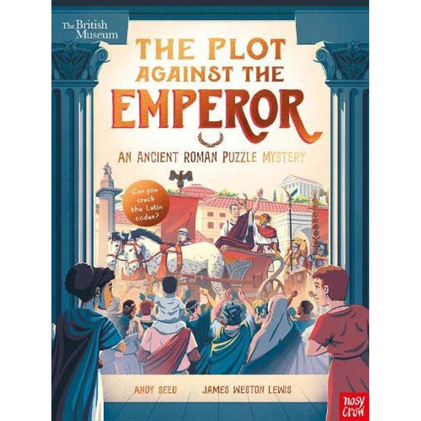 British Museum: The Plot Against the Emperor (An Ancient Roman Puzzle Mystery) (Andy Seed)-Fiction: 偵探懸疑 Detective & Mystery-買書書 BuyBookBook